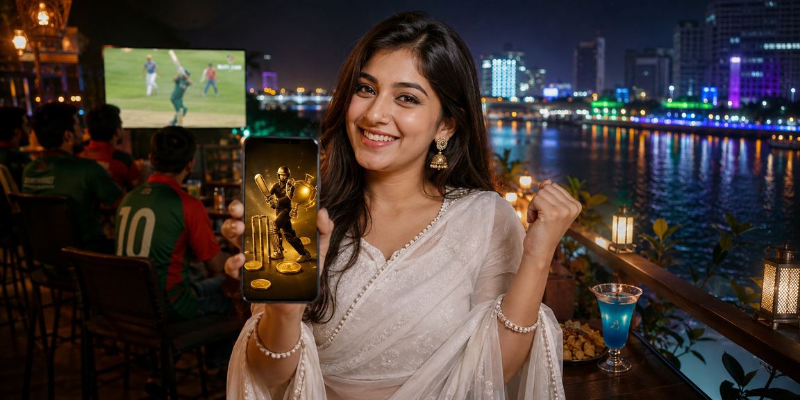 ঢাকায় ক্রিকেট বেটিং উপভোগরত ব্যবহারকারী